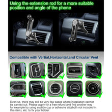 Adjustable Metal Car Phone Mount Clip