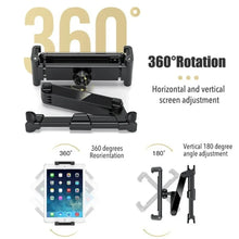 Universal Car Headrest Tablet Mount