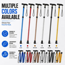 Foldable Adjustable Walking Cane