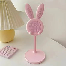 Adjustable Cartoon Rabbit Phone Stand