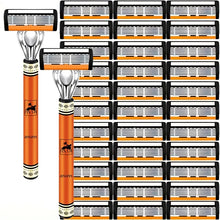 6-Blade Stainless Steel Safety Razor