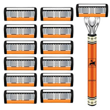 6-Blade Stainless Steel Safety Razor