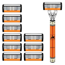 6-Blade Stainless Steel Safety Razor