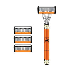 6-Blade Stainless Steel Safety Razor