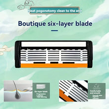 6-Blade Stainless Steel Safety Razor