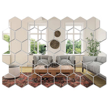 Geometric Mirror Wall Tiles