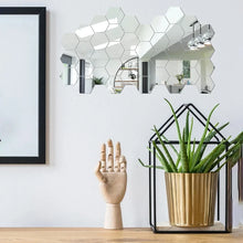 Geometric Mirror Wall Tiles