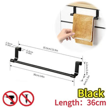 Wall-Mounted Kitchen Towel Rack