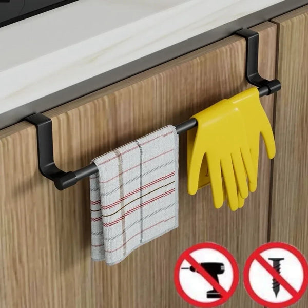 Wall-Mounted Kitchen Towel Rack