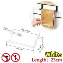 Wall-Mounted Kitchen Towel Rack