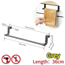 Wall-Mounted Kitchen Towel Rack