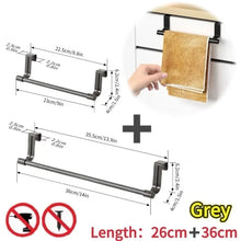 Wall-Mounted Kitchen Towel Rack