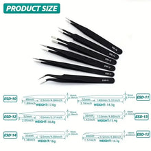 Precision Long Anti-Static Tweezers
