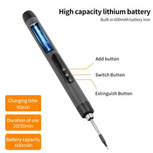 Portable USB Soldering Iron Set