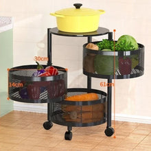 Foldable Rolling Kitchen Cart