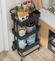Rolling Three Tier Utility Cart