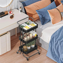 Rolling Three Tier Utility Cart