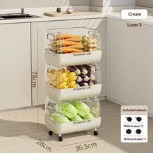 Rolling Kitchen Storage Cart