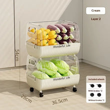 Rolling Kitchen Storage Cart