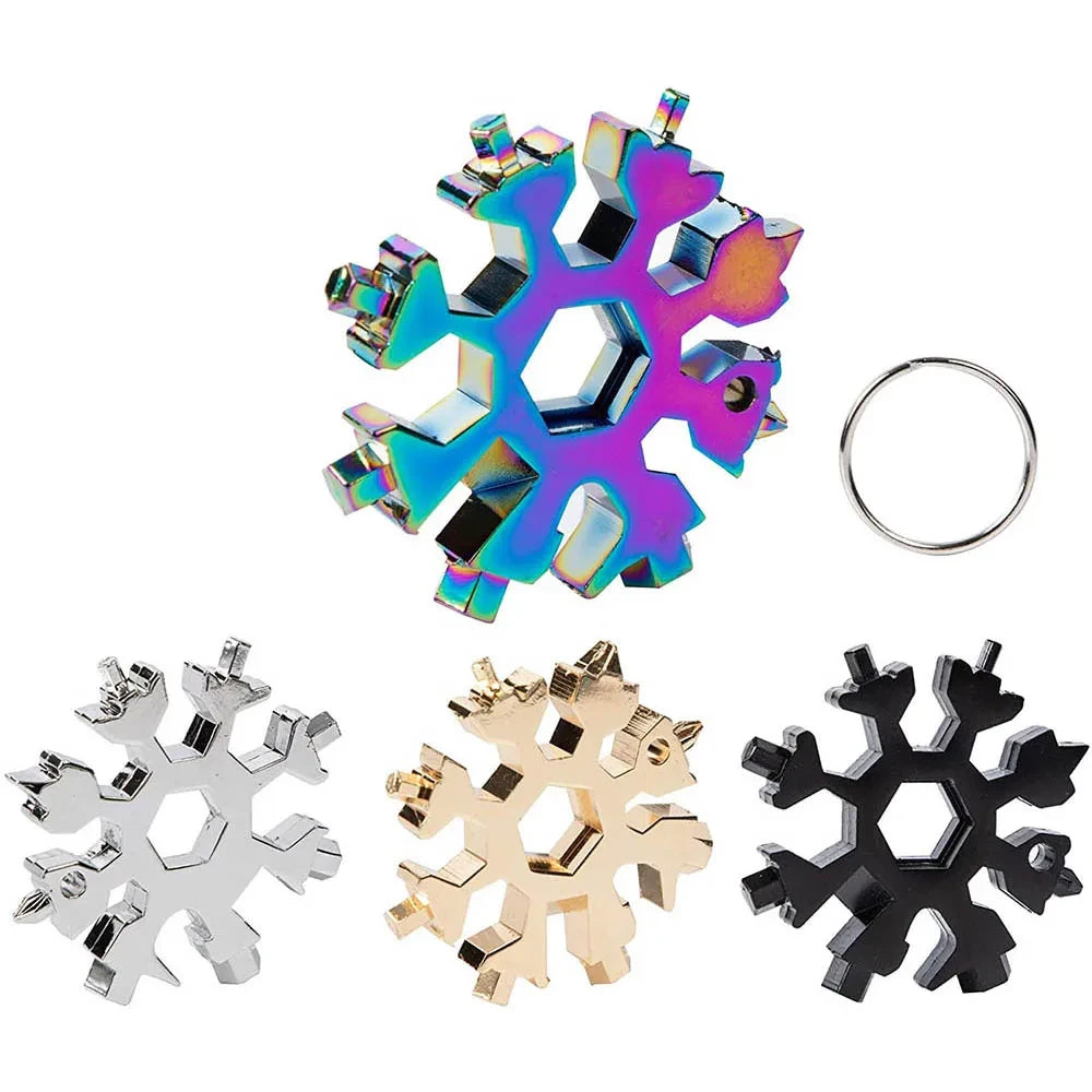 Stainless Steel Snowflake Multi-Tool