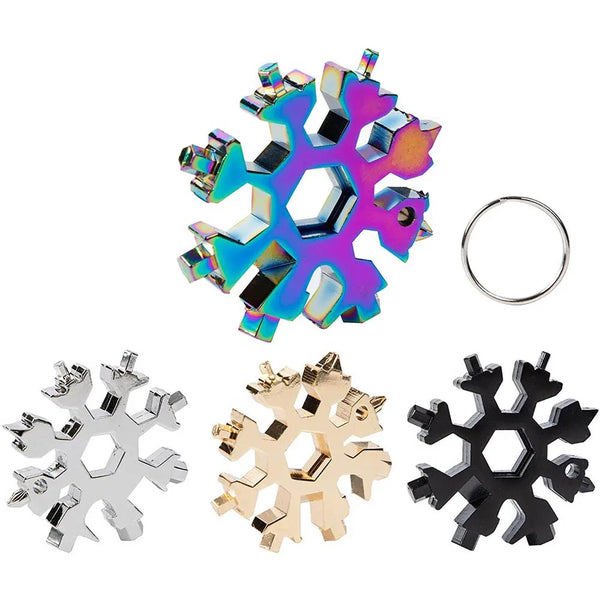 Stainless Steel Snowflake Multi-Tool
