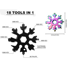 Stainless Steel Snowflake Multi-Tool