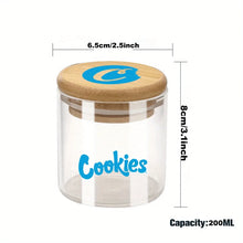 Glass Storage Jar with Airtight Bamboo Lid
