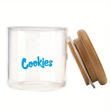 Glass Storage Jar with Airtight Bamboo Lid