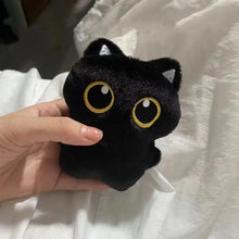 Black Cat Plush Backpack Charm