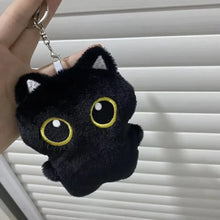 Black Cat Plush Backpack Charm