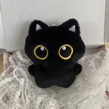 Black Cat Plush Backpack Charm