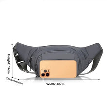 Slim Canvas Running Waist Pack