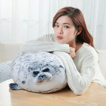 Chubby Seal Plush Pillow