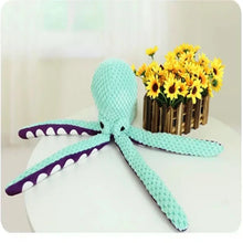 Interactive Plush Octopus Dog Toy
