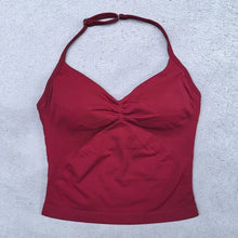 Strappy Backless Yoga Tank