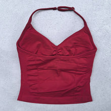 Strappy Backless Yoga Tank