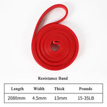 Stackable Heavy Tension Resistance Band Set