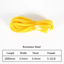 Stackable Heavy Tension Resistance Band Set