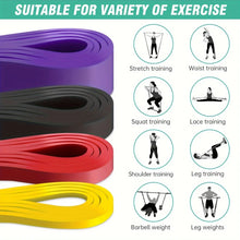Stackable Heavy Tension Resistance Band Set