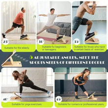 Adjustable Portable Wooden Slant Board