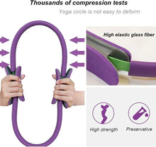 Non-Slip Yoga Pilates Resistance Ring