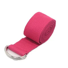 Adjustable Woven Cotton Yoga Strap