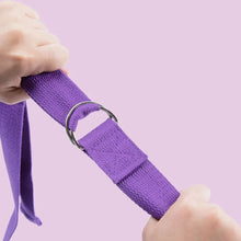Adjustable Woven Cotton Yoga Strap