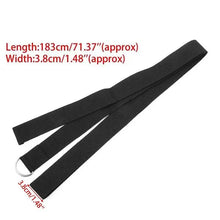Adjustable Woven Cotton Yoga Strap