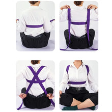 Adjustable Woven Cotton Yoga Strap