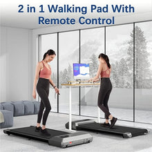 Compact 2-in-1 Home Treadmill
