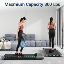Compact 2-in-1 Home Treadmill