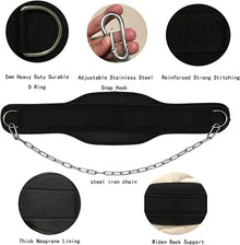 Neoprene Weight Lifting Dip Belt