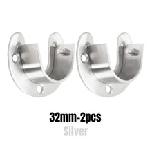 Stainless Steel Closet Rod Brackets