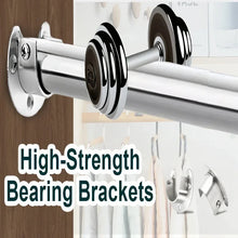 Stainless Steel Closet Rod Brackets